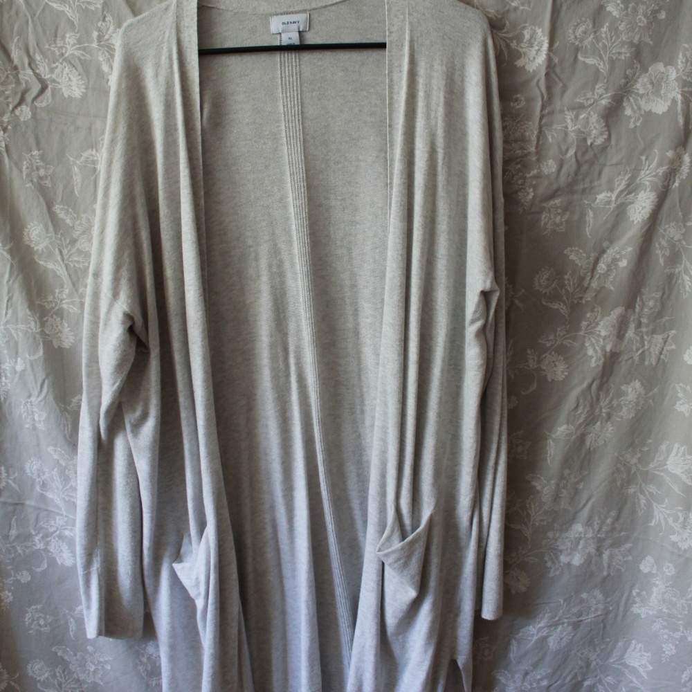 Old Navy / long cardigan / size XL